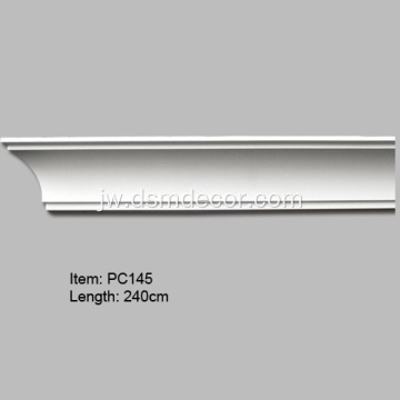 Polyurethane Dekoratif Molding populer